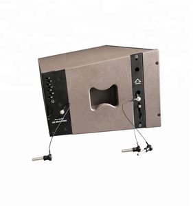 Dual 10-Inch 2-Way Active <strong>Line</strong> <strong>Array</strong> <strong>Speaker</strong> 600W RMS with Built-It <strong>DSP</strong> for Outdoor Events and Concerts-LA2210A - Product Image 3