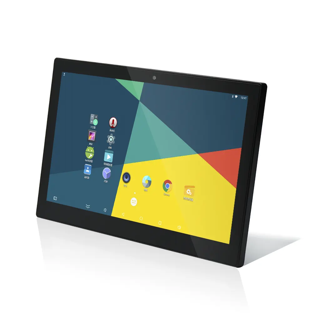 10.1 Inch Poe Android Tablet Met 10 Point Touch Screen Reclame Display Voor Supermarkt Speler