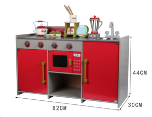 Chef <strong>Kitchen</strong> <strong>Play</strong> Set Miniature <strong>Wooden</strong> MDF &amp; PC Mini <strong>Kitchen</strong> Toy for Kids Kids' <strong>Play</strong> <strong>Kitchen</strong> Set