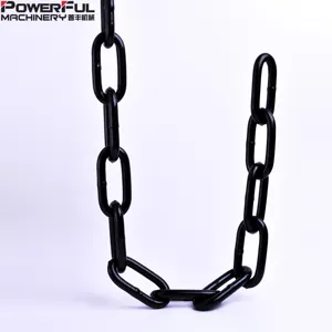 Gelaste Ketting Grade 80 Zwarte Lichtmetalen Ketting Lifting Chain