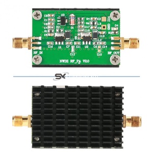 บอร์ดขยายสัญญาณวิทยุ2MHz-700MHz บรอดแบนด์3W <span class=keywords><strong>HF</strong></span> VHF UHF UHF FM เครื่องขยายเสียงบรอดแบนด์สำหรับวิทยุ