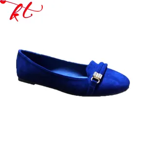Verkaufen Sie gut neue Art beliebte maßge schneiderte Damen flache Schuhe Frauen Ballerina Schuhe