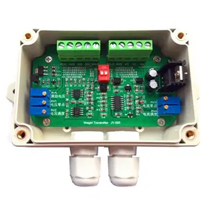 Transmisor de peso de alta precisión 1-3mV/V, bajo precio, amplificador de potencia de celda de carga de voltaje de corriente 4-20ma 0-5V 0-10V