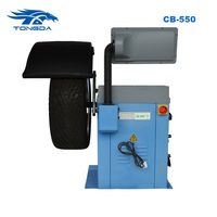 Équilibreuse de roues automatique Tongda Chine, équilibreuse de pneus, entretien automobile CB 550 avec certification CE