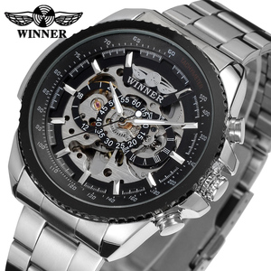 T-WINNER Chine Usine Vente Chaude Squelette Automatique Relojes Hombre Horloge Hommes Montres Homme Montres - Product Image 5