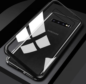 <span class=keywords><strong>Coque</strong></span> en verre à fermeture magnétique pour samsung, étui de <span class=keywords><strong>téléphone</strong></span> à cadre métallique pour galaxy s10 lite + M10 20 30 <span class=keywords><strong>A10</strong></span> 20 30 50 70 - Product Image 1
