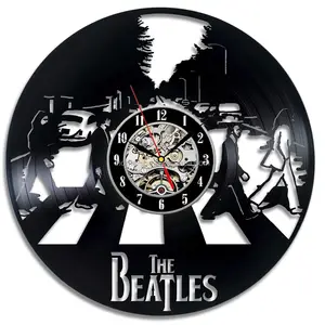 Fantasia relógios de parede decorativos relógio gravar CD de música tema (T5629)