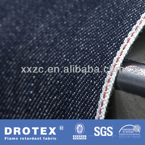 La norma nfpa 2112 de algodón retardante de llama de tela dril de algodón babero para sobretodo/pantalones de carga/jean - Product Image 1
