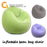PVC inflable divertido PUF sillas