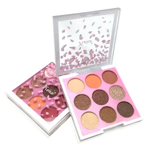 Kosmetik lieferant Hot Selling Schnelle Lieferung Schimmer und Matt New Formula 9 Color Private Label Vegane Lidschatten-Palette