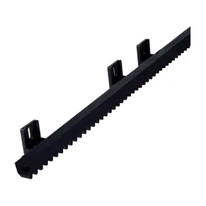 Rack de engrenagem da janela de nylon preto