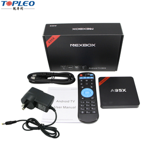 Alta calidad A95X <span class=keywords><strong>S905X</strong></span> <span class=keywords><strong>CPU</strong></span> 2 GB DDR3 16 GB de MÁSTER ERASMUS MUNDUS android 6.0 tv box con usb 2 de Alta velocidad ranura - Product Image 6