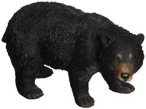 Decoración Animal vida tamaño de resina de fibra de vidrio de oso negro figurillas estatua - Product Image 5