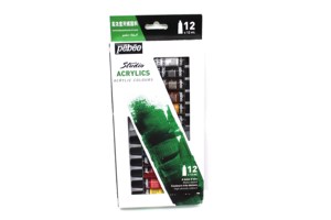 <span class=keywords><strong>Peinture</strong></span> acrylique professionnelle <span class=keywords><strong>Pebeo</strong></span> 12x12ml pour artiste - Product Image 5