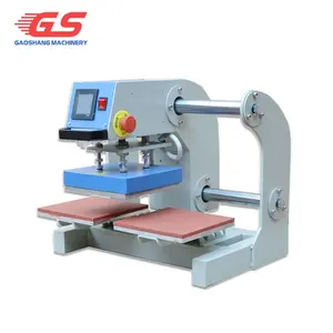 Clothing Fabric Mini Double Stations Heat Press Machine sublimation for sale