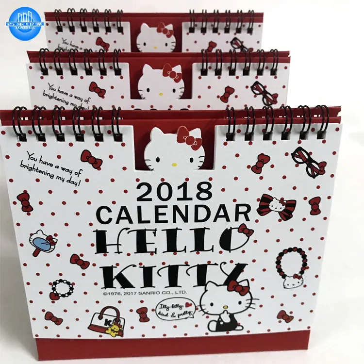 Cetakan Kustom Desain Baru Kalender Meja Penjilidan Spiral Cetak Offset Warna Bingkai Foto OEM Ukuran Kustom Diterima CN;GUA Rl7