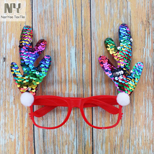 Nanyee 섬유 5 미리메터 두 톤 Flip <span class=keywords><strong>Rainbow</strong></span> 은 스팽글 장식이 함께한 <span class=keywords><strong>Fabric</strong></span>