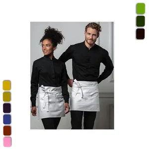 Uniformes de trabajo Unisex para camarera, restaurante, bar, para hombre y mujer