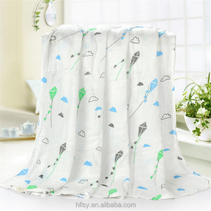 <span class=keywords><strong>Muselina</strong></span> de algodón bebé recién nacido swaddles mantas doble capa de gasa <span class=keywords><strong>Toalla</strong></span> de baño - Product Image 1
