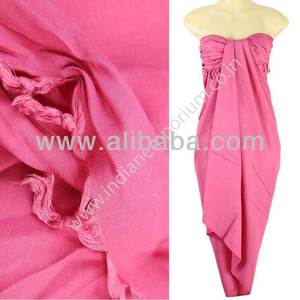 Sarong de Color sólido en muchos colores - Product Image 1