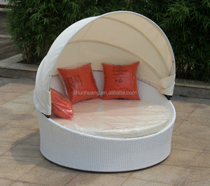 <span class=keywords><strong>Lit</strong></span> de plage en rotin et <span class=keywords><strong>osier</strong></span>, 10 pièces, chaise d'extérieur, de soleil - Product Image 2