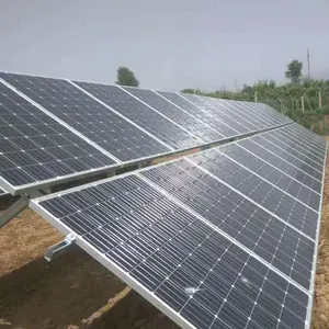 Solar Power System UPS Home 5kw dengan Panel Surya dan Baterai Gel