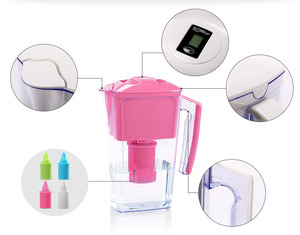 2.5L Langsung Minum Alkaline Tabung Filter Air