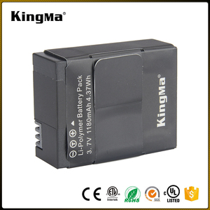 KingMa Camera Action Accessoires 1180 mAh <span class=keywords><strong>Batterie</strong></span> Au Lithium de Remplacement pour <span class=keywords><strong>GoPro</strong></span> Hero 3 <span class=keywords><strong>Batterie</strong></span> AHDBT-302 AHDBT302 - Product Image 3