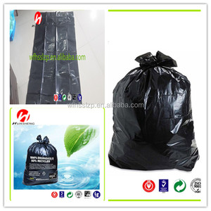 헤비 듀티 42-55 갤런 블랙 계약자 플라스틱 쓰레기 쓰레기 봉투 - Product Image 6