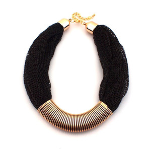 Delle donne Handmade di Fascino Della Collana Del Choker Collari Corda Robusta Catena Dichiarazione Collane Vestiti di Vendita Calda Dei Monili di Disegno - Product Image 2