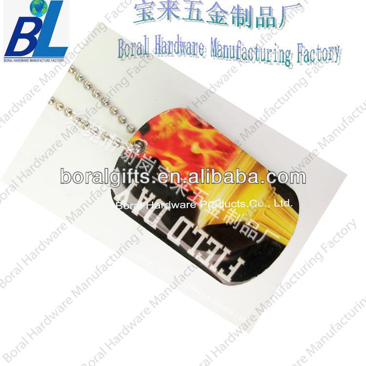 горячее надувательство! печатных нерёавеющей теги собаки стали с прозрачной эпоксидной