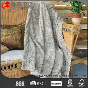 2017 Diseño de Encargo Promocional de Encargo al por mayor capas de Coral <span class=keywords><strong>Polar</strong></span> Manta de bebé manta españa - Product Image 1