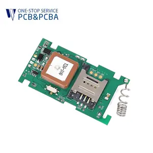 Kit komponen elektronik PCBA layanan perakitan papan sirkuit cetak PCB untuk file Gerber pelacak GPS portabel