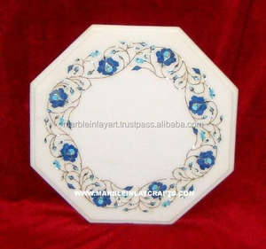 <b>White</b> Marble <b>Table</b> Top Marble <b>Coffee</b> - Product Image 1