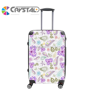 Customized Design Luggage for Sale ABS PC Luggage Hard <strong>Shell</strong> Printed Suitcase Travel Luggage Travel Suitcase - Product Image 1