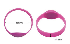Cheap programmable 13.56mhz <strong>nfc</strong> <strong>ble</strong> <strong>wristband/silicone</strong> rfid bracelets ble <strong>wristband</strong> <strong>silicone</strong> rfid customized - Product Image 3