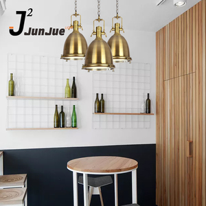 Lampada a sospensione a lampadina E27 con paralume in <span class=keywords><strong>metallo</strong></span> pesante <span class=keywords><strong>Vintage</strong></span> industriale retrò per bar - Product Image 5