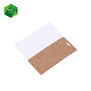 Tùy chỉnh mới nhỏ trang trí nội thất giấy may hangtag với chuỗi bông - Product Image 6