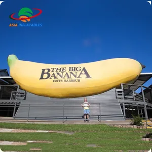 Gigante gonfiabile di frutta di banana gonfiabile/gonfiabile frutta palloncino