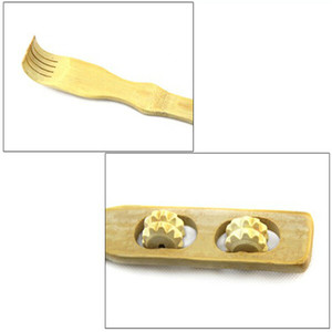 Wholesale Customized New Design Bamboo Rolling Wooden Back <strong>Scratcher</strong> Wood Hook for Elderly