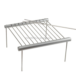 New Outdoor Camping Hiking Picnic Stainless Steel <strong>BBQ</strong> Grill <strong>Compact</strong> Folded Mini Pocket <strong>BBQ</strong> Grill,barbique Grill by Outdoor - Product Image 2