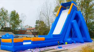 Bơm hơi khổng lồ trượt nước thương mại Bouncer trẻ em người lớn nước và bãi biển Inflatable chơi trò chơi trượt nước N Slide & hồ bơi - Product Image 6