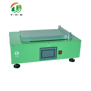 Tob Lithium Ion Batterij Lab Automatische Vacuüm Film Coater Met Vacuümpomp Ingebouwde