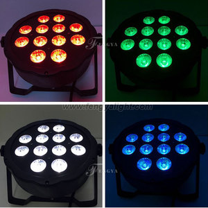 12x6W rgbwa uv 6 trong 1 <span class=keywords><strong>Slim</strong></span> <span class=keywords><strong>LED</strong></span> <span class=keywords><strong>PAR</strong></span> 64 ánh sáng sân khấu cho tiệc cưới của bạn DJ - Product Image 5