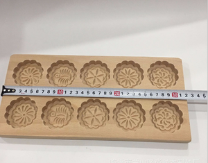 Stampo Tradizionale <span class=keywords><strong>Cinese</strong></span> in Legno per Mini <span class=keywords><strong>Mooncake</strong></span>, Stampi per Sapone Artigianale, Biscotti, Cioccolato e Gelato - Product Image 2