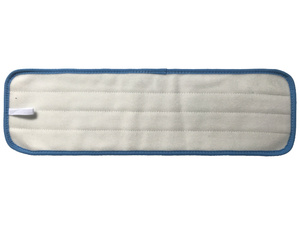 Grado comercial reutilizable hygen ecloth plana cabezales de repuesto para mojado o seco piso limpieza cuidado suministros polvo - Product Image 3