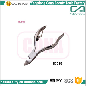 CONA professionnel type B3219 Salon petit acier inoxydable cuticules nipper - Product Image 1