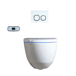2019 nouveau <span class=keywords><strong>Wc</strong></span> <span class=keywords><strong>suspendu</strong></span> toilette électronique en céramique mur <span class=keywords><strong>suspendu</strong></span> toilette intelligente - Product Image 4