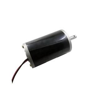 Motor de 24V CC con eje de 8mm 63mm 4000RPM Construcción de imán permanente y conmutación de cepillo para uso en electrodomésticos - Product Image 5