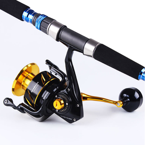 <span class=keywords><strong>Moulinet</strong></span> de pêche à <span class=keywords><strong>la</strong></span> traîne Lurekiller à double bobine, <span class=keywords><strong>moulinet</strong></span> spinning métallique OEM - Product Image 2